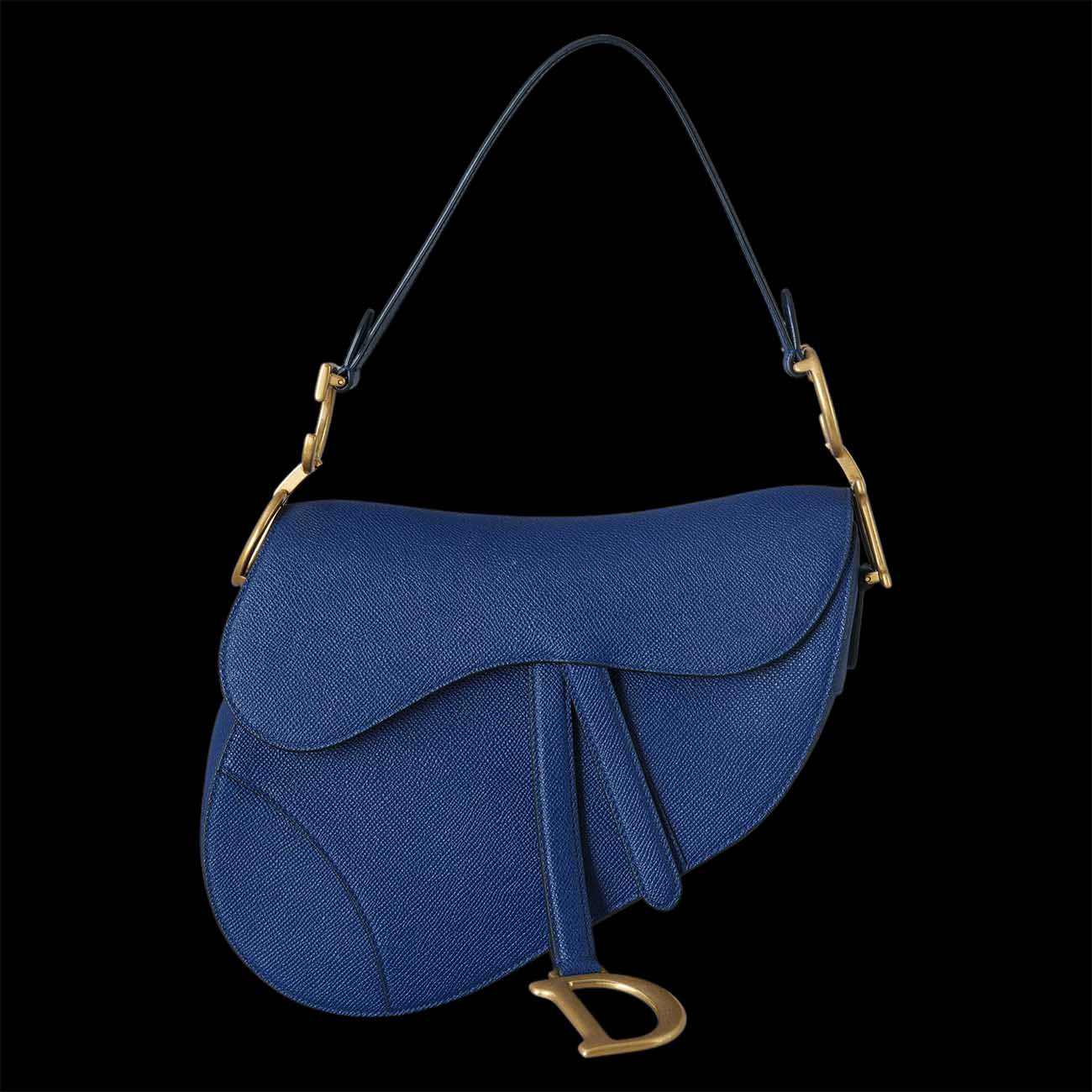 CHRISTIAN DIOR(USED)크리스찬디올 레더 새들백